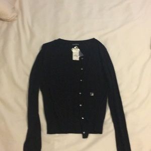 Express black cardigan